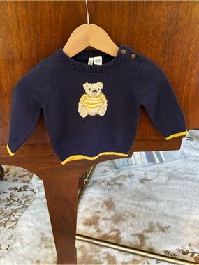 Janie and Jack Teddy Bear Sweater